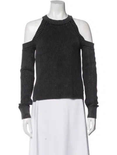 Pre-owned Rag & Bone Crew Neck Sweater In Gray