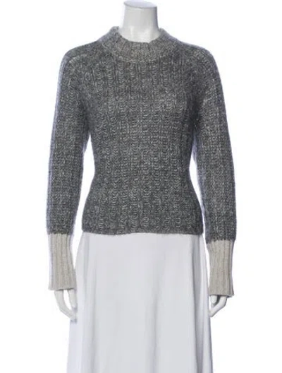 Pre-owned Rag & Bone Crew Neck Sweater In Gray