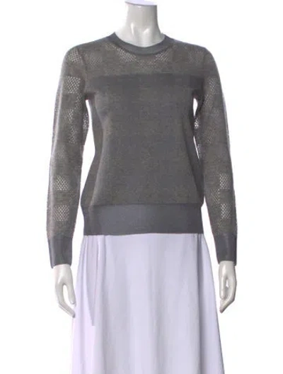 Pre-owned Rag & Bone Crew Neck Sweater In Gray