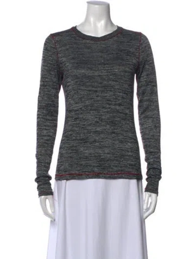 Pre-owned Rag & Bone Crew Neck Sweater In Gray