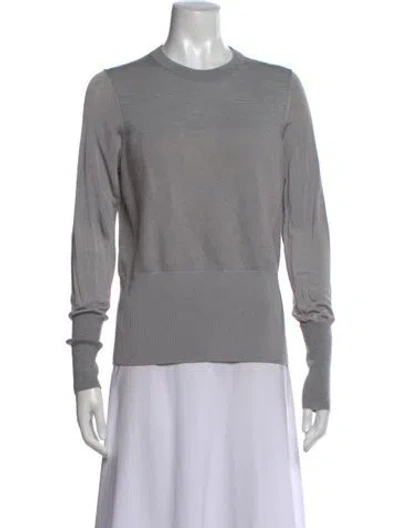 Pre-owned Rag & Bone Crew Neck Sweater In Gray