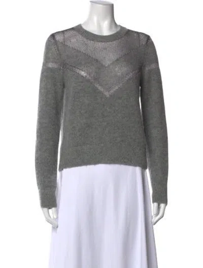 Pre-owned Rag & Bone Crew Neck Sweater In Gray