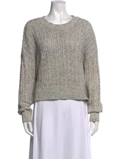 Pre-owned Rag & Bone Crew Neck Sweater In Gray