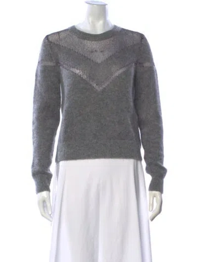 Pre-owned Rag & Bone Crew Neck Sweater In Gray