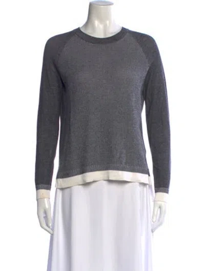 Pre-owned Rag & Bone Crew Neck Sweater In Gray