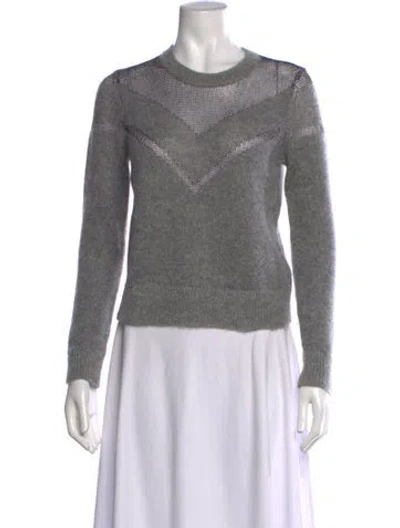 Pre-owned Rag & Bone Crew Neck Sweater In Gray