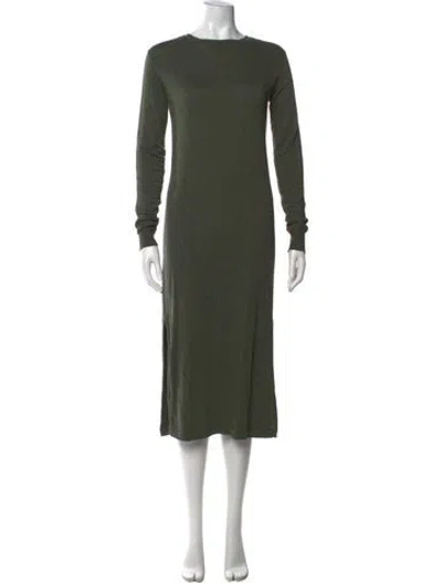 Pre-owned Rag & Bone Crew Neck Sweater In Green