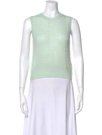 Pre-owned Rag & Bone Crew Neck Sweater In Green