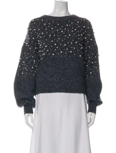 Pre-owned Rag & Bone Crew Neck Sweater In Green