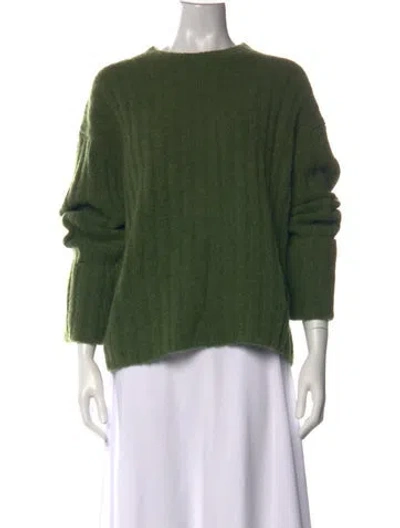Pre-owned Rag & Bone Crew Neck Sweater In Green