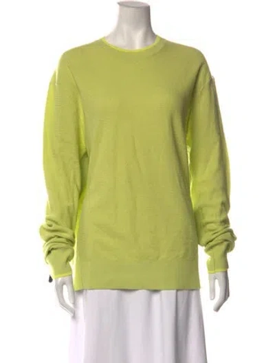 Pre-owned Rag & Bone Crew Neck Sweater In Green