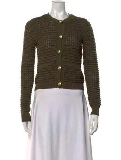 Pre-owned Rag & Bone Crew Neck Sweater In Green