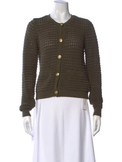 Pre-owned Rag & Bone Crew Neck Sweater In Green