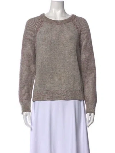 Pre-owned Rag & Bone Crew Neck Sweater In Grey