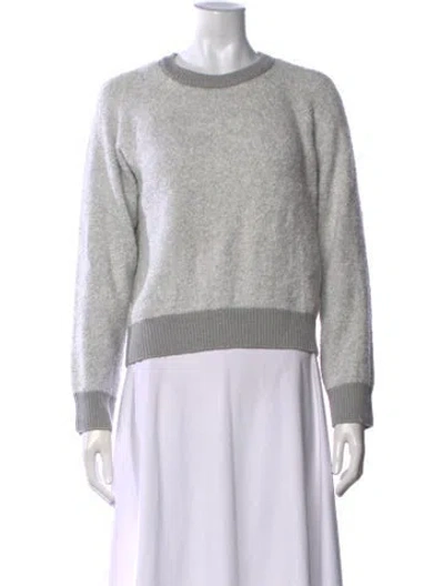 Pre-owned Rag & Bone Crew Neck Sweater In Grey