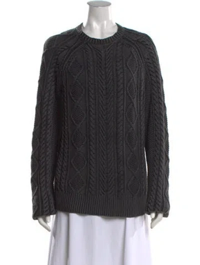 Pre-owned Rag & Bone Crew Neck Sweater In Grey