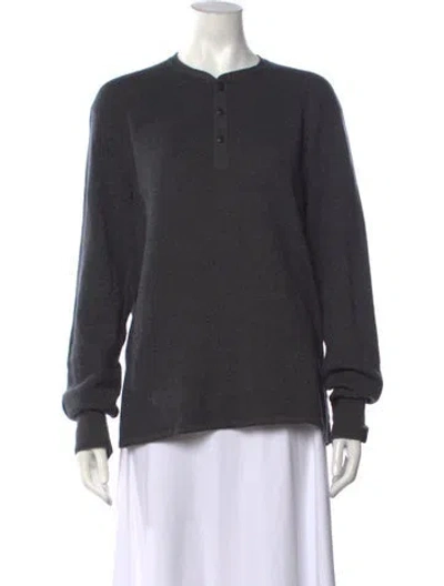 Pre-owned Rag & Bone Crew Neck Sweater In Grey