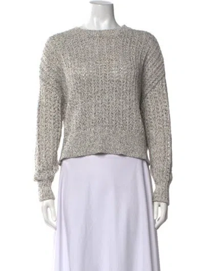 Pre-owned Rag & Bone Crew Neck Sweater In Grey
