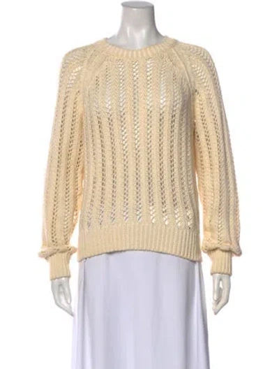 Pre-owned Rag & Bone Crew Neck Sweater In Neutral