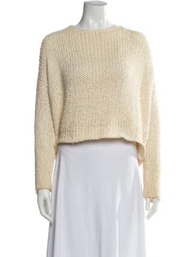 Pre-owned Rag & Bone Crew Neck Sweater In Neutral