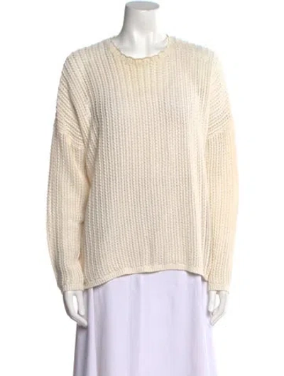 Pre-owned Rag & Bone Crew Neck Sweater In Neutral
