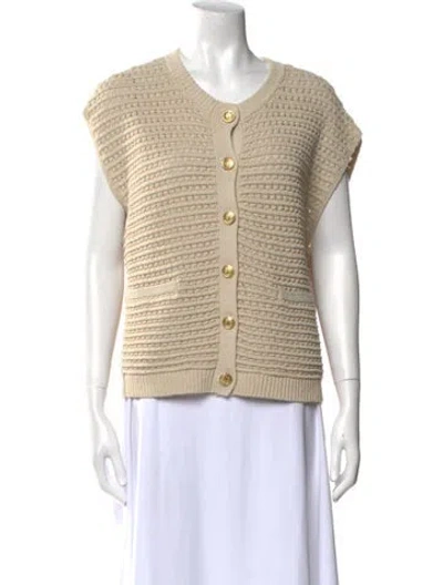 Pre-owned Rag & Bone Crew Neck Sweater In Neutral