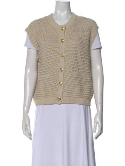Pre-owned Rag & Bone Crew Neck Sweater In Neutral