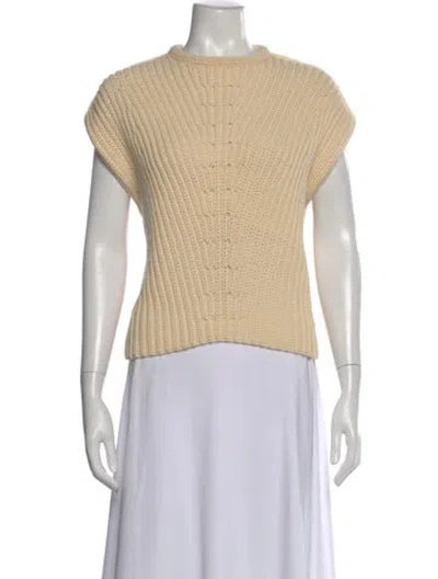 Pre-owned Rag & Bone Crew Neck Sweater In Neutral