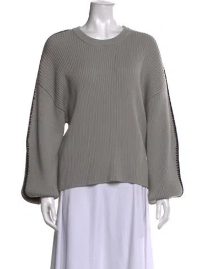 Pre-owned Rag & Bone Crew Neck Sweater In Neutral
