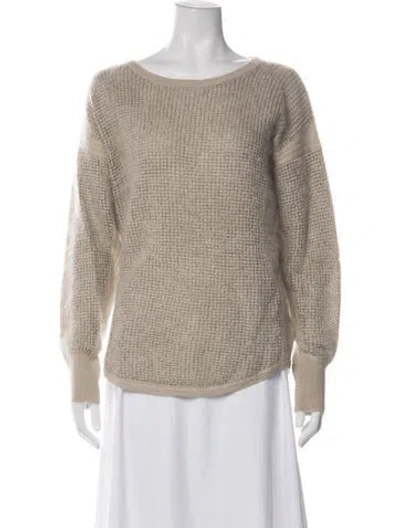 Pre-owned Rag & Bone Crew Neck Sweater In Neutral