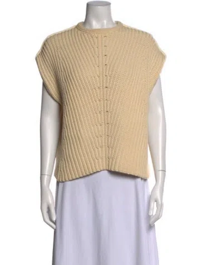Pre-owned Rag & Bone Crew Neck Sweater In Neutral