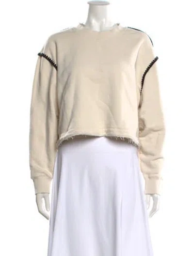 Pre-owned Rag & Bone Crew Neck Sweater In Neutral