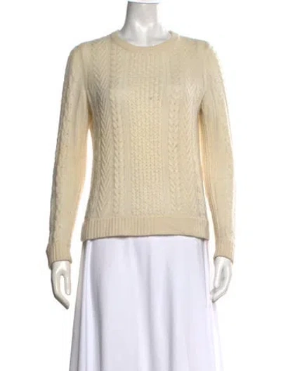 Pre-owned Rag & Bone Crew Neck Sweater In Neutrals