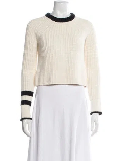 Pre-owned Rag & Bone Crew Neck Sweater In Neutrals