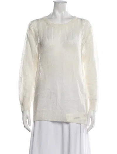 Pre-owned Rag & Bone Crew Neck Sweater In Neutrals