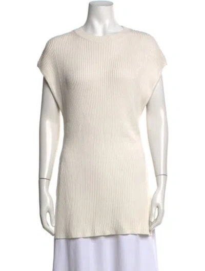 Pre-owned Rag & Bone Crew Neck Sweater In Neutrals