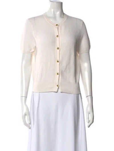 Pre-owned Rag & Bone Crew Neck Sweater In Neutrals/white