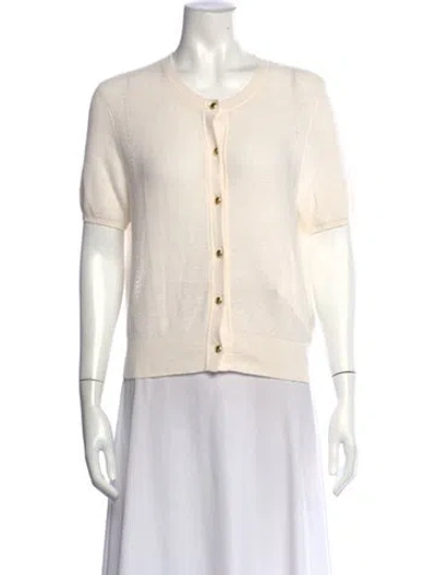 Pre-owned Rag & Bone Crew Neck Sweater In Neutrals/white