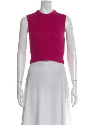 Pre-owned Rag & Bone Crew Neck Sweater In Pink