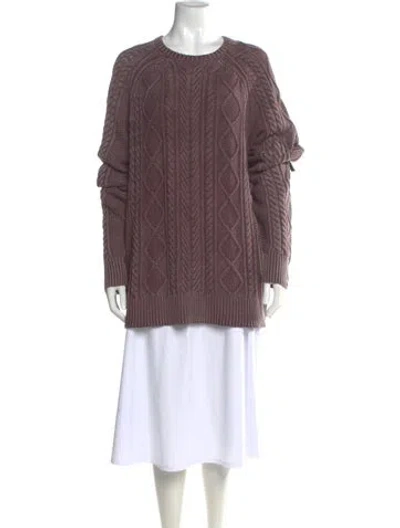 Pre-owned Rag & Bone Crew Neck Sweater In Purple