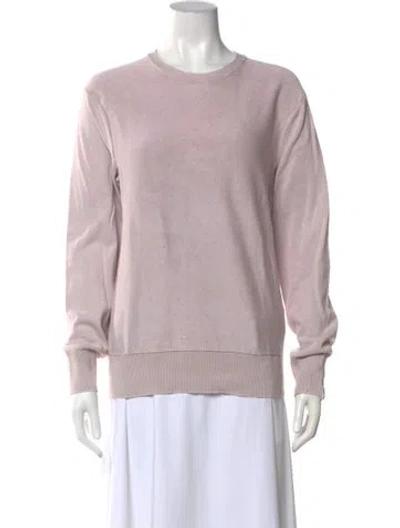Pre-owned Rag & Bone Crew Neck Sweater In Purple