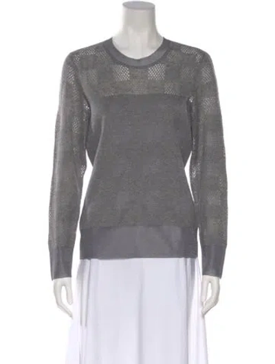 Pre-owned Rag & Bone Crew Neck Sweater W/ Tags In Gray