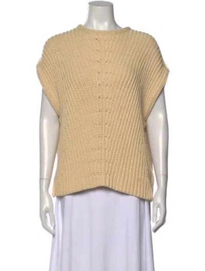 Pre-owned Rag & Bone Crew Neck Sweater W/ Tags In White