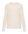 Rag & Bone Crew-neck Sweater In White