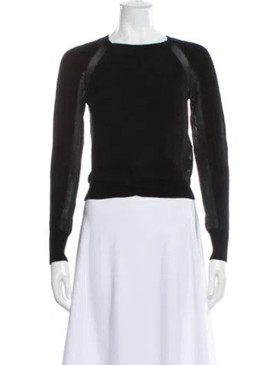 Pre-owned Rag & Bone Crew Neck Sweater In White