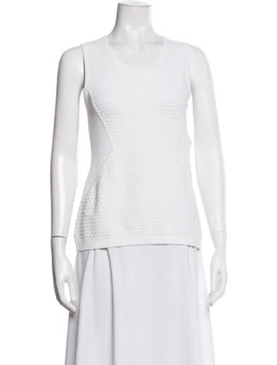 Pre-owned Rag & Bone Crew Neck Sweater In White