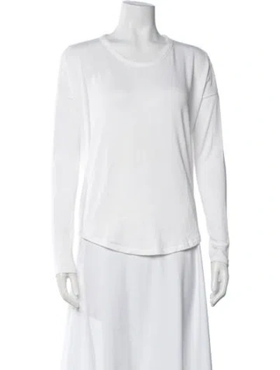 Pre-owned Rag & Bone Crew Neck Sweater In White