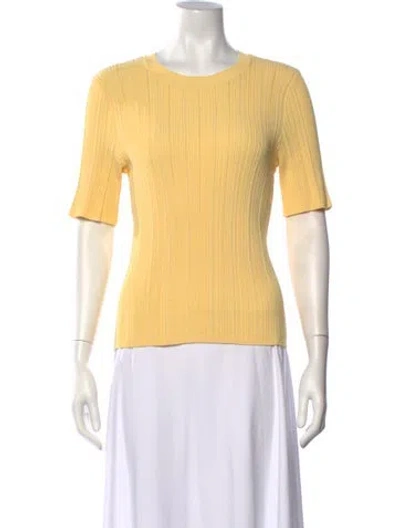 Pre-owned Rag & Bone Crew Neck Sweater In White