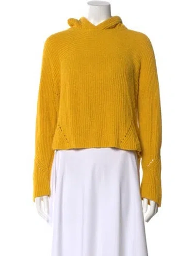 Pre-owned Rag & Bone Crew Neck Sweater In Yellow