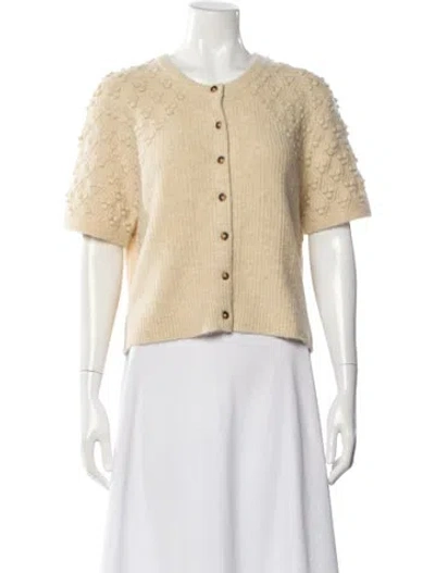 Pre-owned Rag & Bone Crew Neck Sweater In Yellow